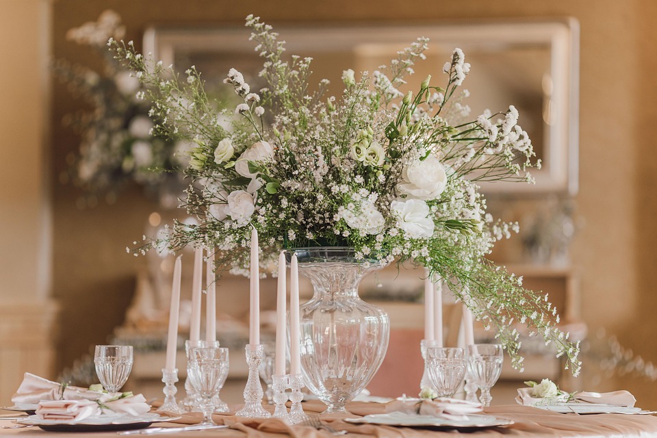 wedding flower arrangements