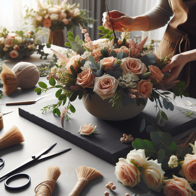 flower arrangement tutorial