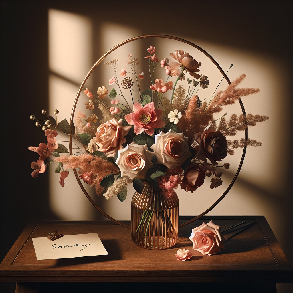apology flowers